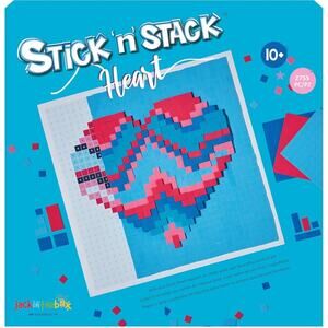 STICK 'N' STACK Mosaic Arts and Crafts for Kids and Adults with 3D Foam Stickers
